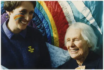 Image: Kate Dewes and Elsie Locke