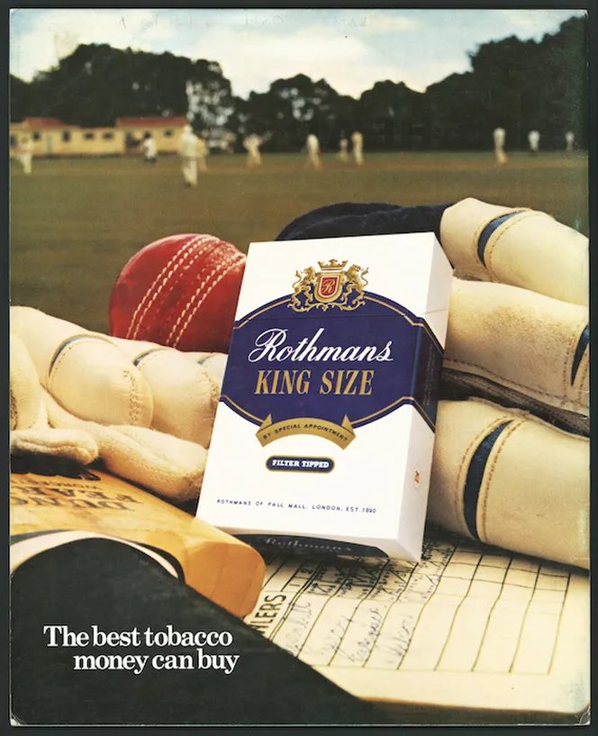 Rothmans Industries Ltd :Rothmans kin... | Items | National Library of New  Zealand