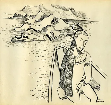 Image: Colin McCahon School Journal Illustration