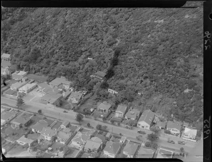 Aerial view of part of Wainuiomata