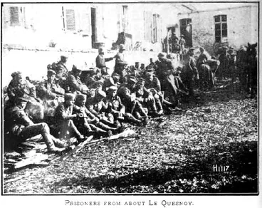 Image: Prisoners from about Le Quesnoy