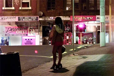 Image: A sex worker on Karangahape Road, Auckland