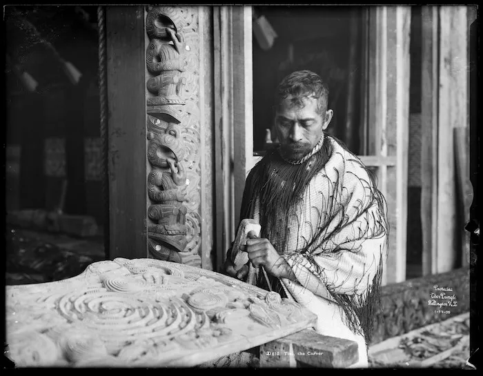 Tene Waitere at Whakarewarewa