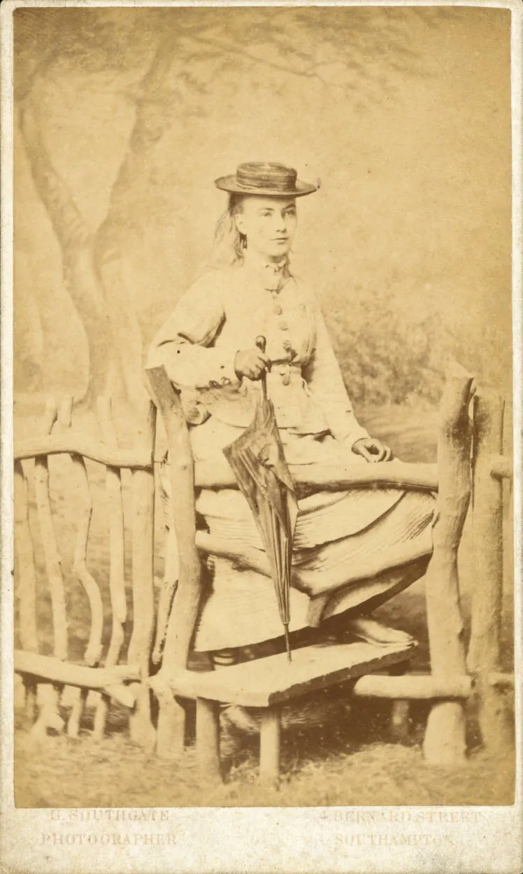 Maud Green aged fifteen.