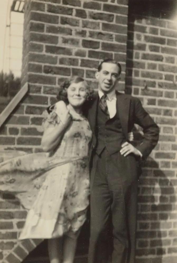 Eric Lee-Johnson and Paddy Johnson, Honor Oak, London