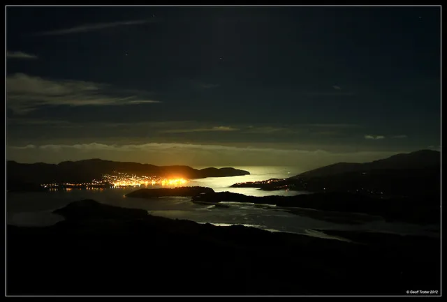 Lyttelton Harbour by Moonlight