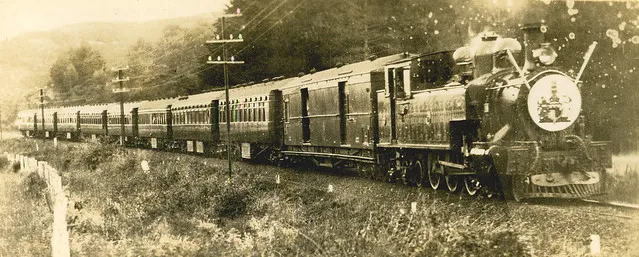 On Royal Train, Summit to Wellington. Duke of Gloucester visit, 1934-1935