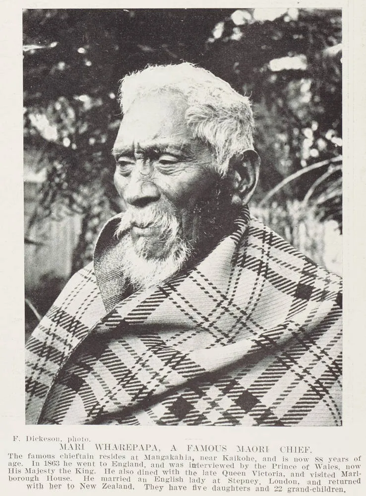 Mari Wharepapa, a famous Māori Chief