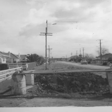 Image: Levin Stormwater Scheme Stage 1. Sept 1972.