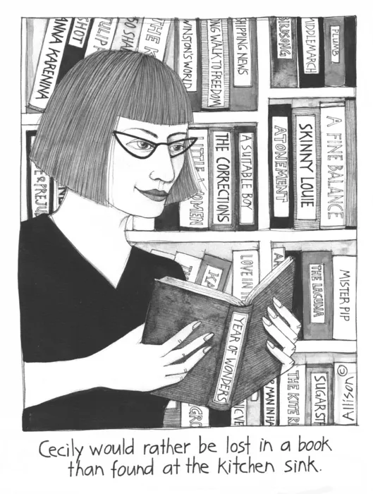 Allison, Celia, 1958- :Lost in a book. [2009-2013]