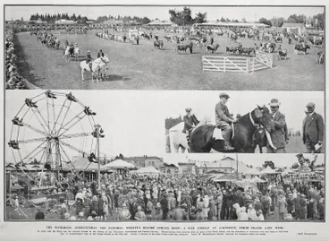 Image: The Wairarapa Agricultural And Pastoral Society's Record Jubilee Show: A Fine Display At Carterton, North Island, Last Week