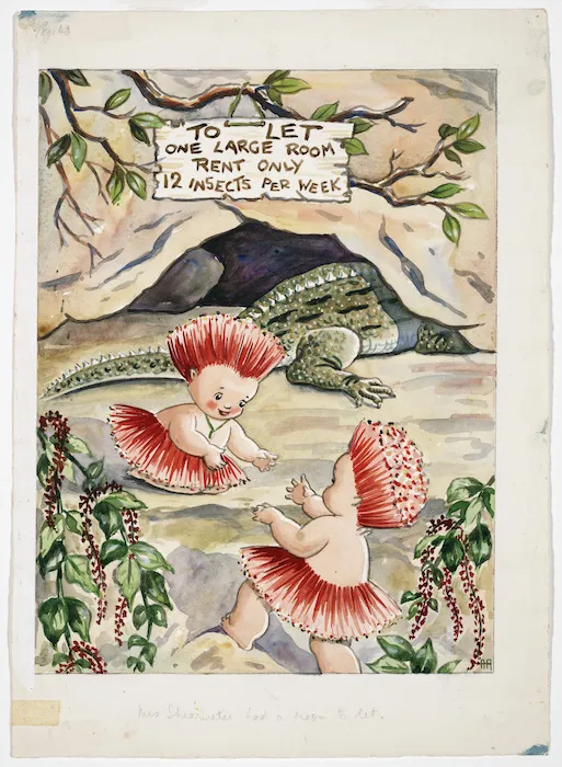 Acres, Avis, 1910-1994 :Mrs Shearwater had a room to let. [1955-56].