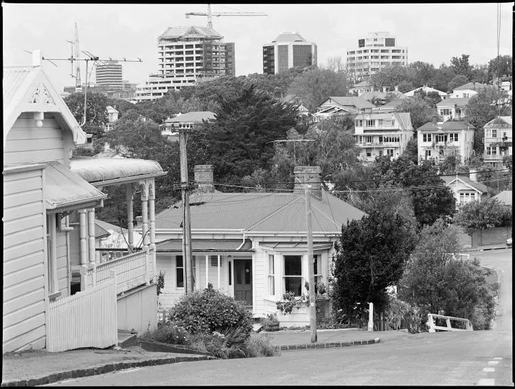 Houses in Freemans Bay 1989