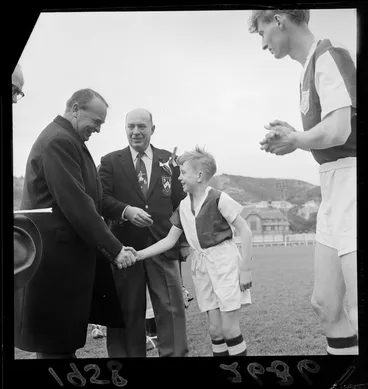 Image: Chatham Cup, soccer match between Seatoun, Wellington and Christchurch City