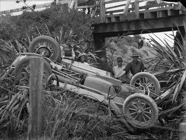 Image: D. Deegan motor accident