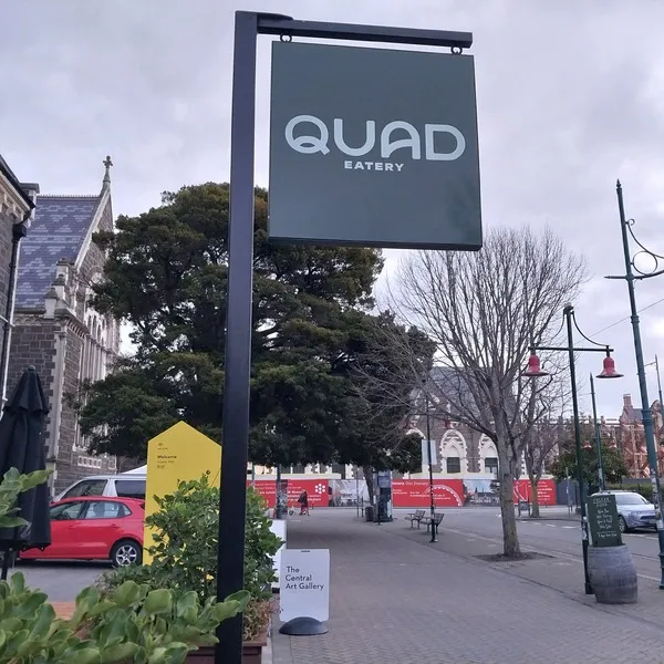 Quad Eatery sign