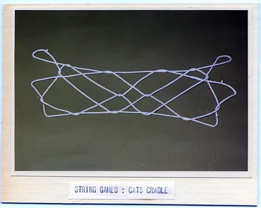 Maori games and musical instruments: String game Image: Maori games and musical instruments: String game