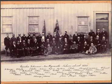 Image: Waireka veterans, New Plymouth