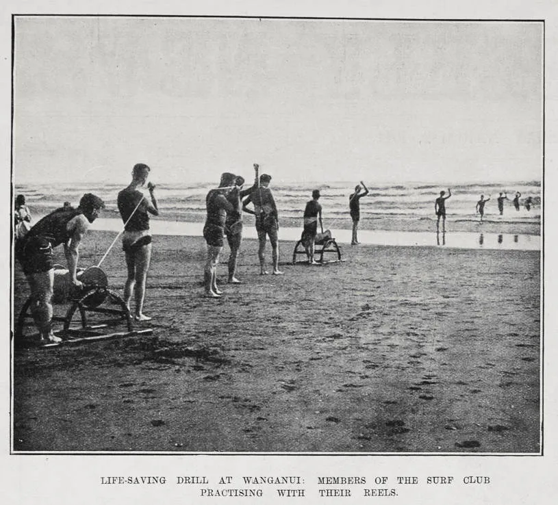 Life-Saving Drill At Wanganui