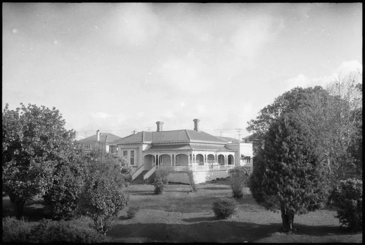 Large house and garden