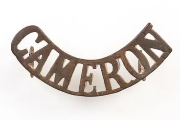 badge, regimental Image: badge, regimental