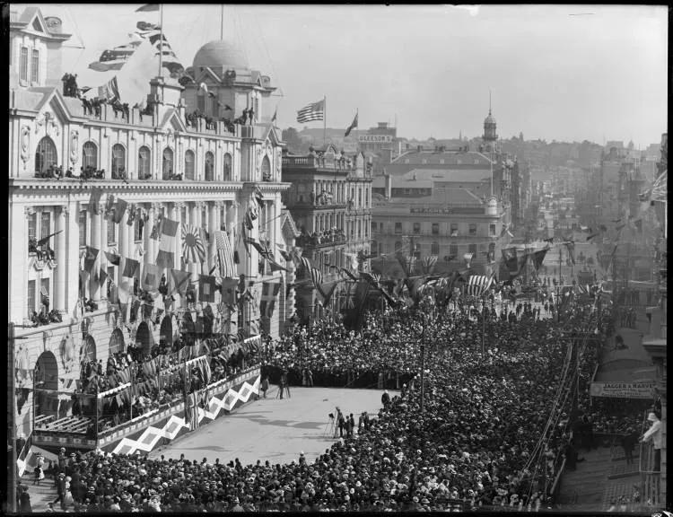 Opening of the Chief Post Office, Queen Street, 1912