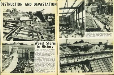 Image: Destruction and Devastation Worst Storm in History