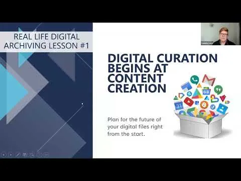Connecting to Collections - Five real life lessons from digital archiving