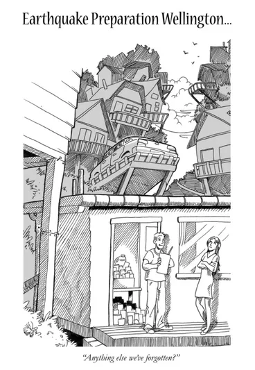 Image: Mathis, Cory, 1985- :Earthquake Preparation Wellington... [2013]