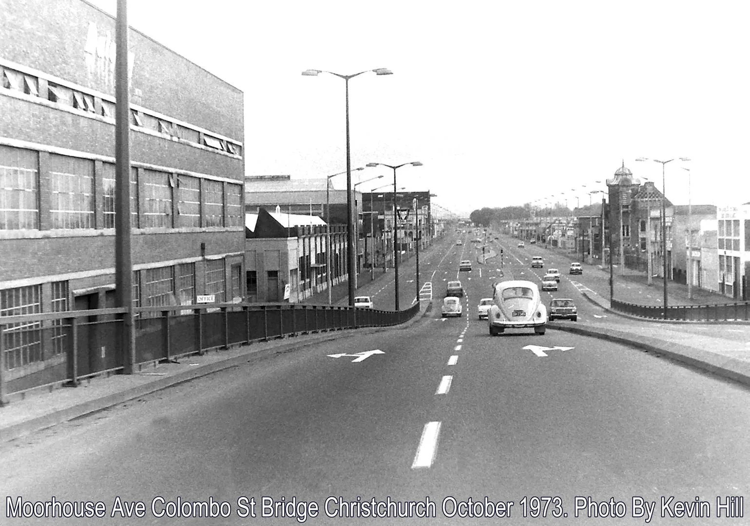 Moorhouse Avenue overpass western end