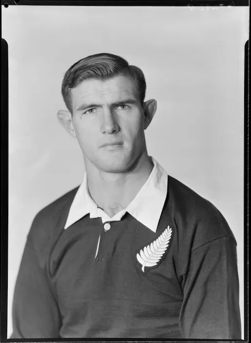 Peter Frederick Hilton Jones, member of the All Blacks, New Zealand representative rugby union team