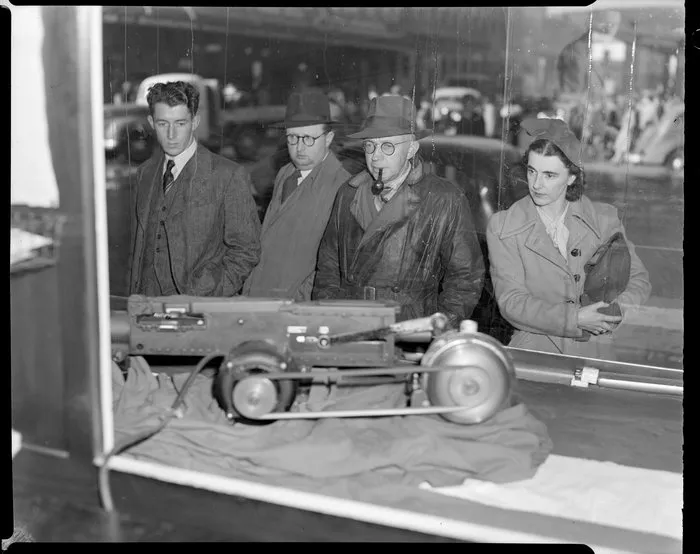 Air Force window display, Government Tourist, [Auckland?]