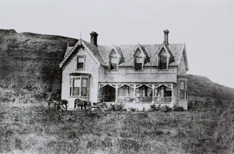 McLaughlin homestead, Wiri, ca 1865