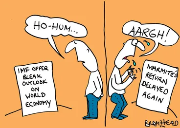 Image: Bromhead, Peter, 1933-:"Ho-hum..." 10 October 2012