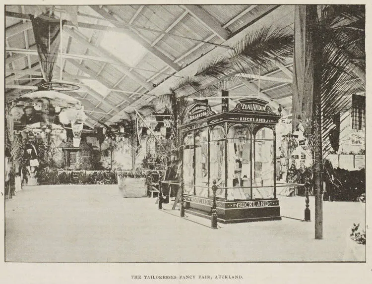 The Tailoresses fancy fair, Auckland