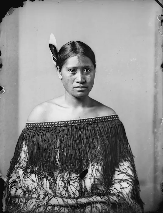 Maori woman from Hawkes Bay district