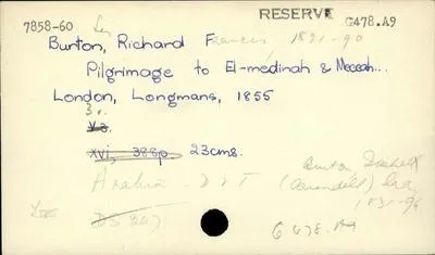 Personal narrative of a pilgrimage to El-Medinah and Meccah