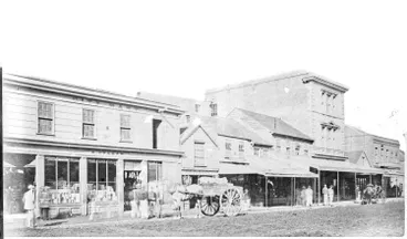 Image: Queen Street, Auckland Central, 1865