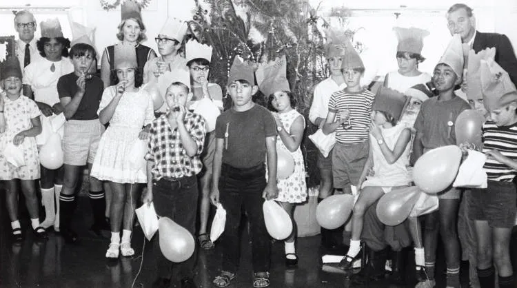 Festive cheer, Papatoetoe, 1970.