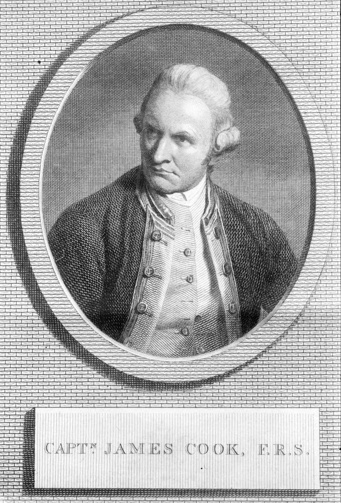 Captain James Cook, 1728-1779