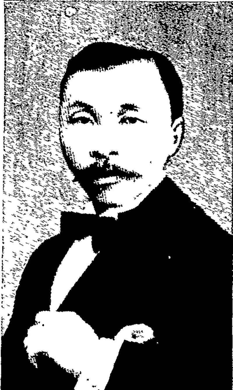 HAYASHI GONSUKA, Japanese Minister for Korea. (Otago Witness, 16 March 1904)