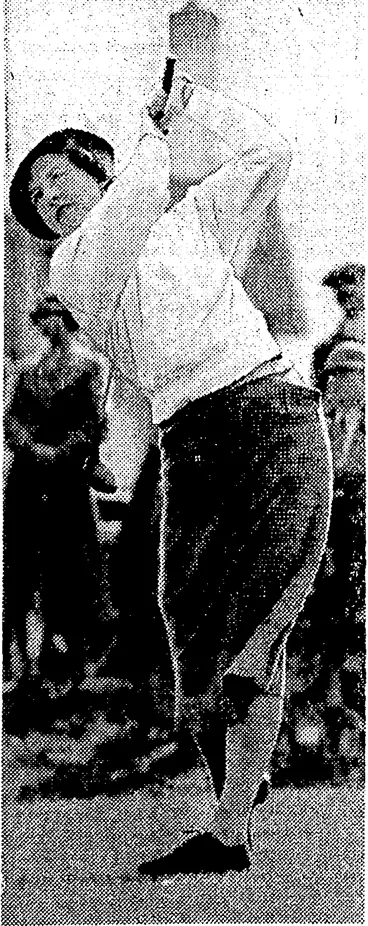 Image: MISS PHYLLIS WADE. Finalists in the English women's golf championship,, played near, London-this.week. (Evening Post, 03 October 1936)