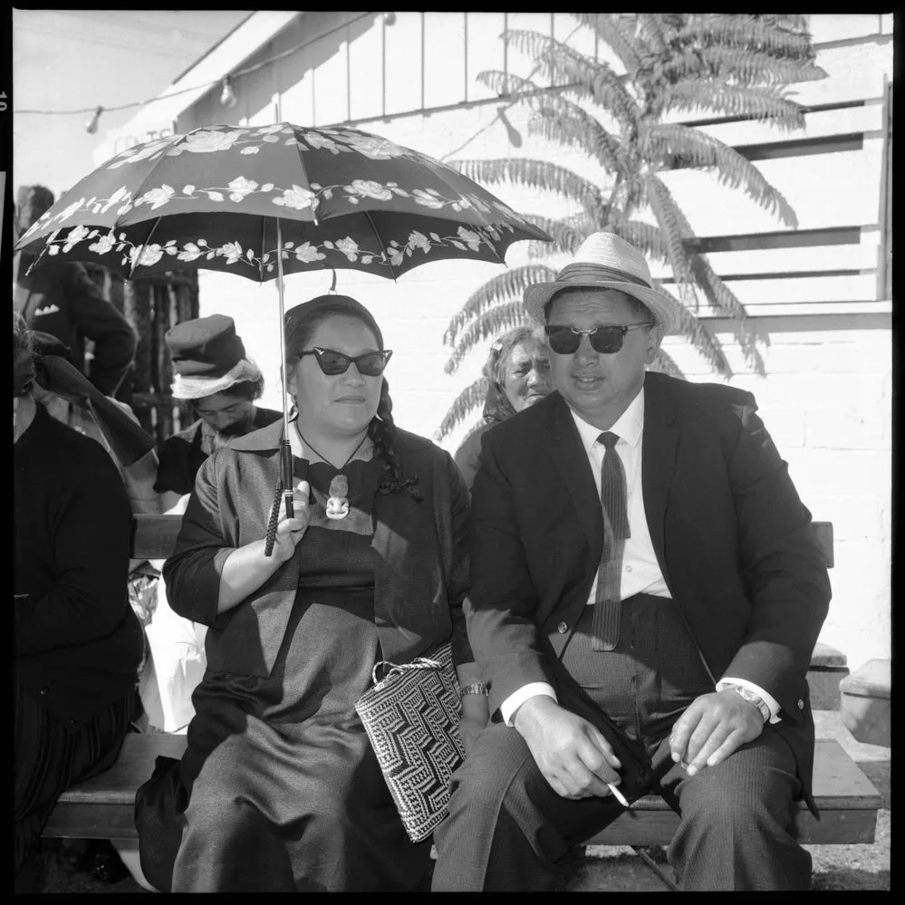 Māori Queen and her husband at Judea