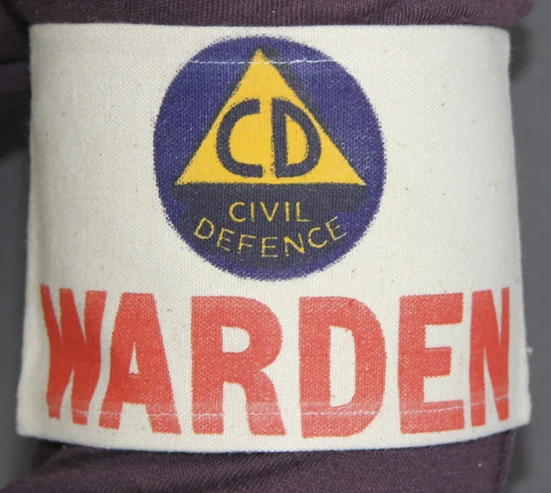 Armband, Civil Defence Warden's armband