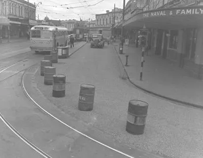 [Road sealing, Karangahape Rd]