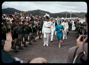 Queen Elizabeth II at Waitangi, 1963 Image: Queen Elizabeth II at Waitangi, 1963