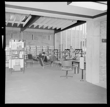 Image: Interior of Gisborne Public Library