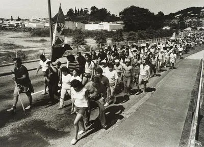Crossing the Waikato River at Huntly
