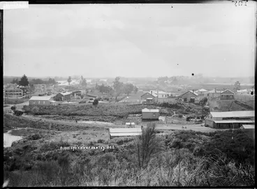 Image: View over Huntly, ca 1910s