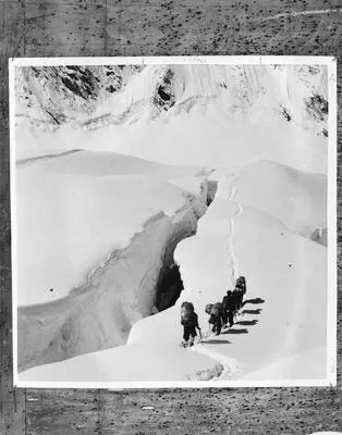 [Sir Edmund Hillary - Everest Expedition. Copies of ?Times? photos]